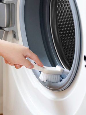 日本多功能清潔刷角落縫隙刷浴室去污刷洗衣機膠條清洗刷硬毛刷子
