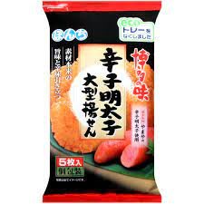 【享吃零食】日本少爺 辛子明太子大型米果(5枚)