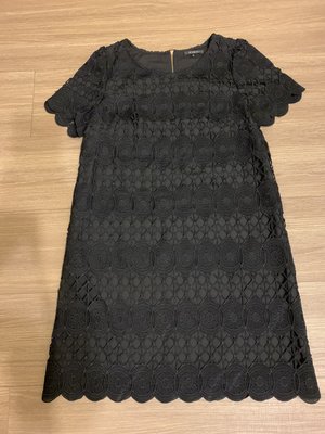 近新XING專櫃黑色高雅蕾絲洋裝（M)