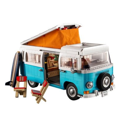 熱銷 LEGO 10279大眾T2野營車露營車 創意系列汽車模型積木玩具新品可開發票