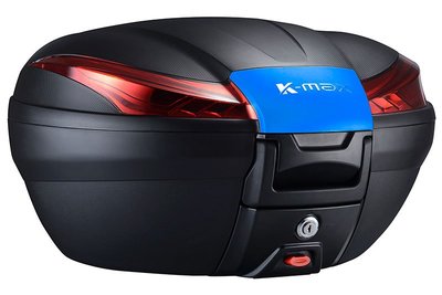【car上首創 汽機車百貨】   K-max K27 一般型（無燈型) 後行李箱 50公升 藍色