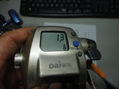 手持式日本製daiwa 400bde 型電動捲線器