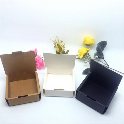 手工皂包裝盒化妝品盒首飾珍珠禮品盒 小五金工具紙盒小白盒禮盒~宅配訂單請諮詢