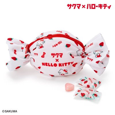 41+現貨不必等 有糖果 日本製  Y拍最低價 正版授權 糖果造型包 空包價 KITTY 草莓糖 數量有限