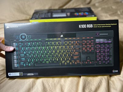 個人自售 全新現貨 海盜船 Corsair K100 RGB 機械式 鍵盤 OPX 光軸