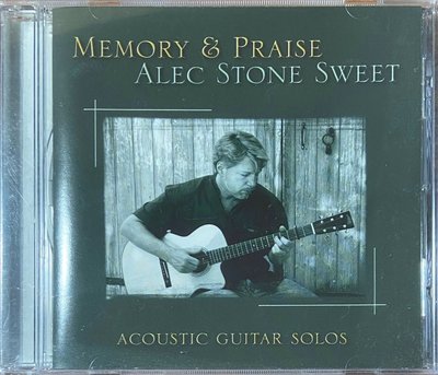 Fingerstyle指彈吉他音樂 Alec Stone Sweet(Memory & Praise)(美版全新未拆封)