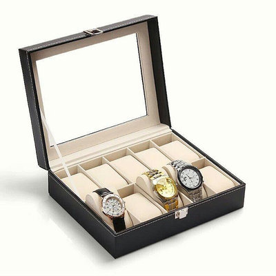 現貨UBM 10位手錶盒 手錶收納盒 手錶展示盒 J12 勞力士 百達翡麗鑽錶 名錶收納盒 陳列盒 可開發票