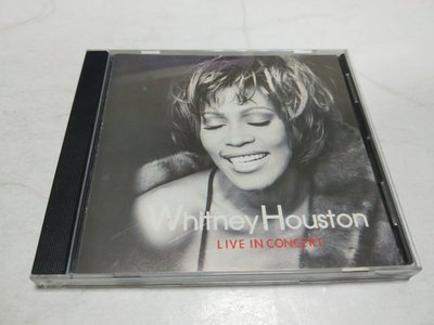 昀嫣音樂(CD149) Whitney Houston LIVE IN CONCERT  售出不退