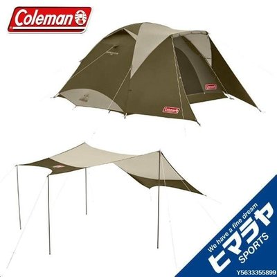 下殺 露營 帳篷日本國內販售 Coleman タフワイドドーム IV/300 ヘキサセット帳篷、天幕套裝組