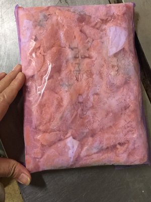 鮭魚碎肉（無骨無刺）每包只要150元☆鴻德水產☆滿額免運