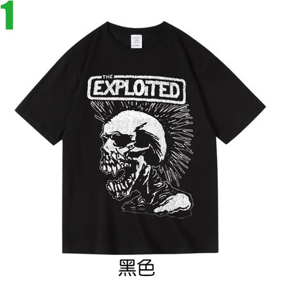 【The Exploited】短袖蘇格蘭龐克搖滾樂團T恤(共3種顏色可供選購) 新款上市購買多件多優惠!【賣場一】