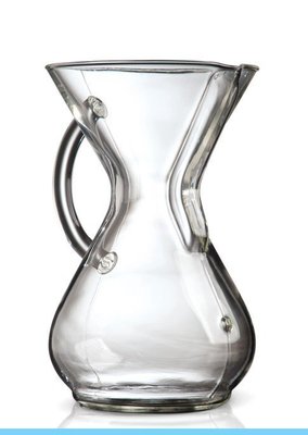 南美龐老爹咖啡 Chemex Glass Handle series 經典手沖咖啡濾壺 6人份 玻璃把手 CM-6GH
