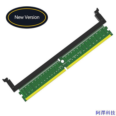 安東科技Jmt DDR5 U-DIMM 288Pin 適配器 DDR5 內存測試保護卡 4 層 PCB 設計,帶短/長閂鎖,適用