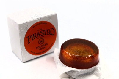 【老羊樂器店】開發票 德國製松香 PIRASTRO 9006 Rosin 二胡 小提琴 大提琴 弦樂 金粉松香 Gold