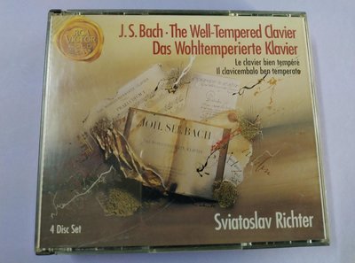 【鳳姐嚴選二手唱片】RCA：巴哈 J. S. Bach 平均律鋼琴曲全集  Sviatoslav Richter