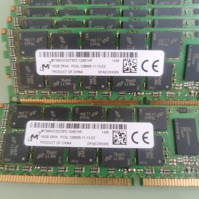 三星SK美光金士頓8g 16g DDR3 Ecc reg  1600 12800R伺服器記憶體