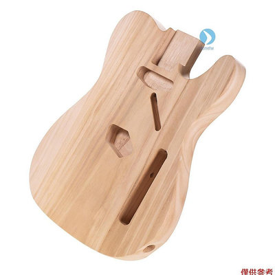 T02 未完成的電吉他琴身梧桐木空白吉他桶適用於電吉他 DIY 零件【音悅俱樂部】