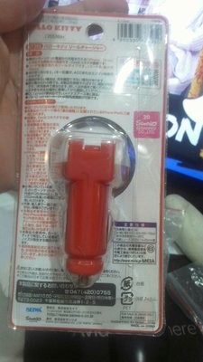 全新日本Hello Kitty汽車iPhone 4S充電器充電線 便宜賣優惠超商取貨免運費