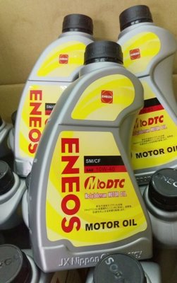 亮晶晶小舖-ENEOS 新日本石油 MOLYBDENUM 10W-40 機油 汽車油 黑油 4瓶一組入