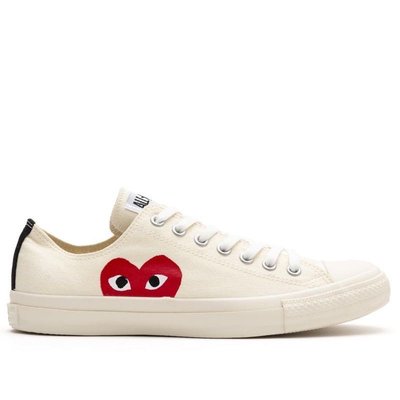 PLAY COMME des GARÇONS Converse Allstar Low CDG 川久保玲 聯名款 帆布鞋