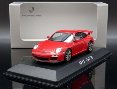 【MASH】絕版品特原廠 Minichamps1/43 Porsche 911 (997) GT3 red