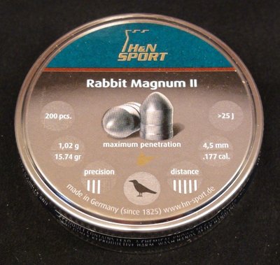 ((( 變色龍 ))) H&amp;N 4.5mm 兔子彈 空氣槍用鉛彈 喇叭彈 德國製