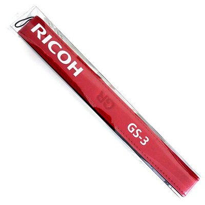 全新 全新 理光 原廠 RICOH GS-3 GS3 紅色 限量 相機背帶 皮革背帶 肩帶 GR GRD4 GRD3 用