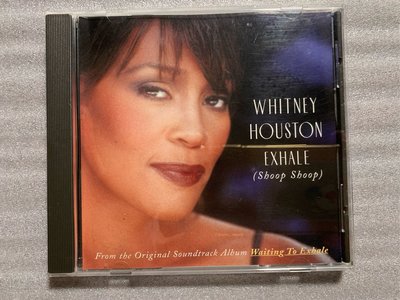珍藏惠妮 -  夢醒時分 二手單曲CD (美國版） Whitney Houston - Exhale (Shoop Shoop) EP