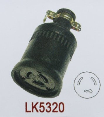 熱銷 LKEW臺灣隆光LK8320防水工業插頭LK6320 20A 250V公母插座連接件*