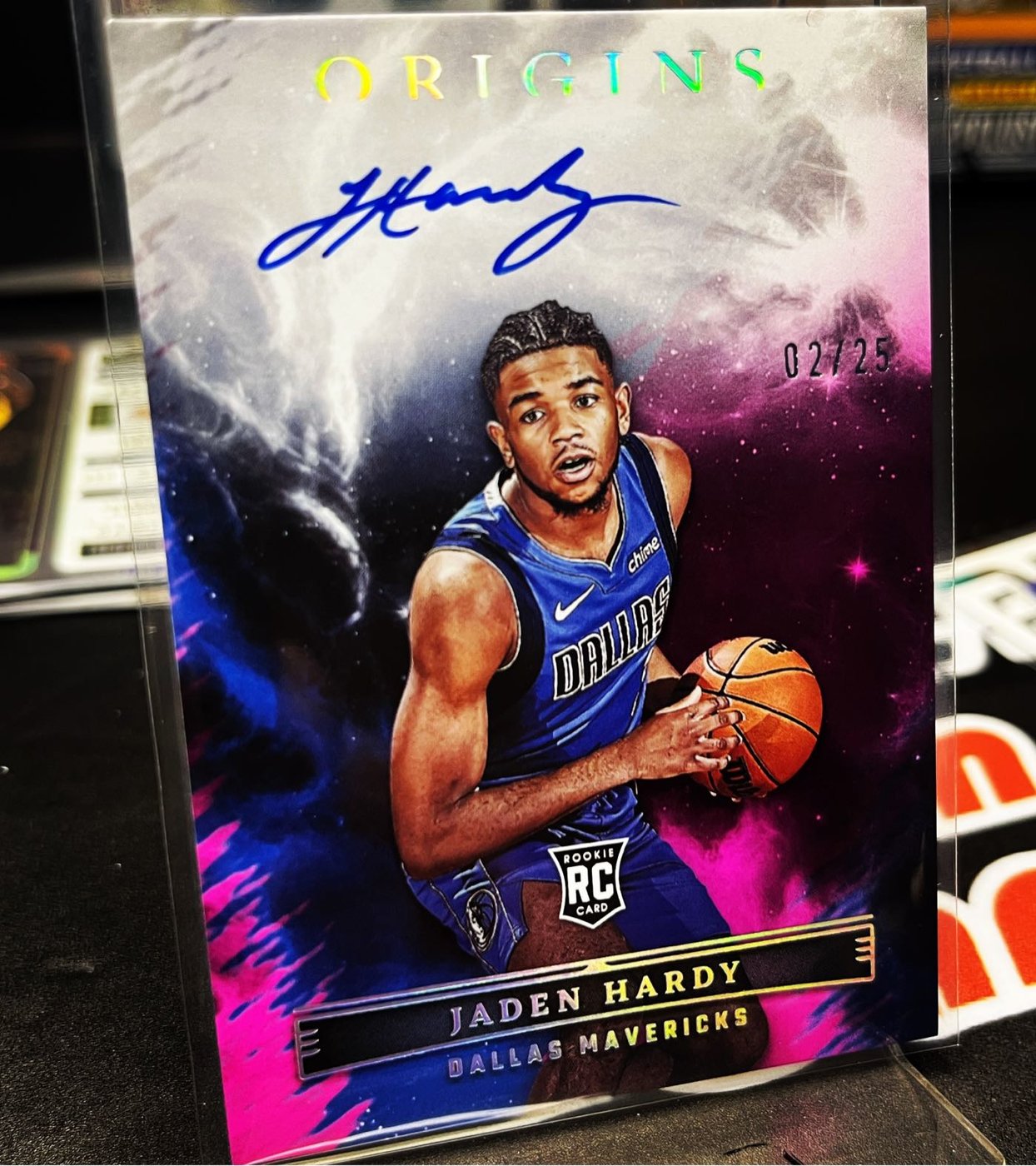 2022-23 Panini NBA Origins Jaden Hardy Rookie Auto /25 （附/40