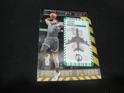 (W)21-22 NBA HOOPS FREQUENT FLYERS JAYSON TATUM 球員卡 特殊卡