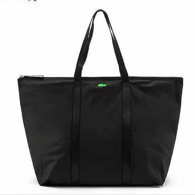 Lacoste 黑色 大容量 旅行袋 手提/肩背 輕便輕量出遊 防水 限量優惠