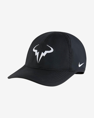 【T.A】限量優惠 Nike Court Dri-Fit Featherlight Rafa Hat 蠻牛帽 納達爾 Nadal 實戴版 網球帽 遮陽帽