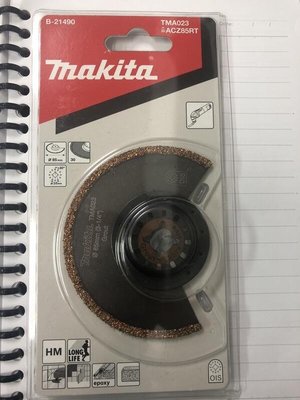 全新 牧田 Makita B-21490 TMA023 磨切機專用切片 碳化鎢磨礫#30 牆壁磁磚接縫砂漿切