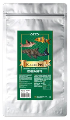 微笑的魚水族☆OTTO-奧圖【底棲魚錠狀飼料1000g/1kg】鼠魚異形(異型)蝦蟹皆可用