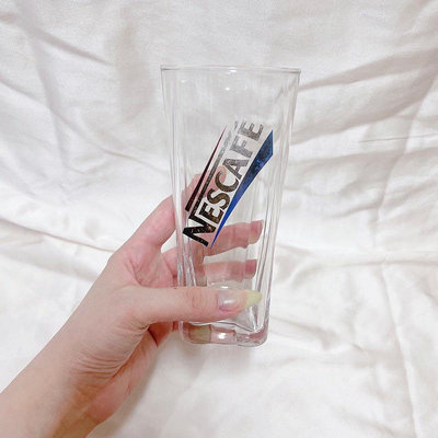 {早期} 2000年 千禧年 Nestle Nescafe 雀巢咖啡紀念玻璃杯