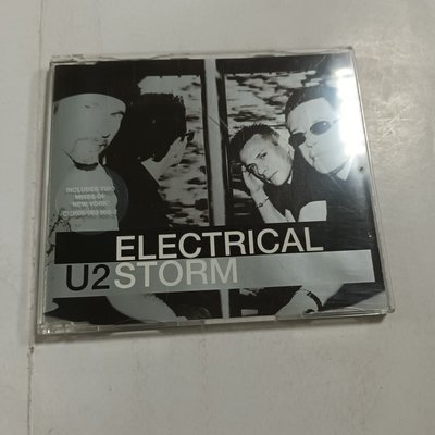 昀嫣音樂(CDz26-1) U2 ELECTRICAL STORM 2000年 微磨損微細紋 保存如圖