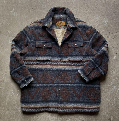 vintage woolrich 納瓦霍羊毛外套 rrl 美