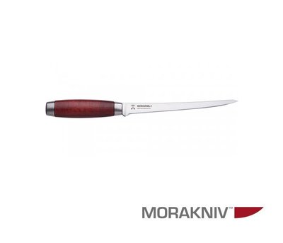 丹大【MORAKNIV】 FILLET KNIFE CLASSIC 1891 經典不鏽鋼魚刀 19CM 紅 12311