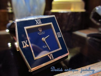 ((天堂鳥)) ROLEX KING MIDAS CELLINI 勞力士18K 機芯1601 K金針超罕見琺瑯手上鍊錶