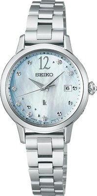 日本正版 SEIKO 精工 LUKIA SSVW217 Earth Day 手錶 女錶 電波錶 太陽能充電 日本代購