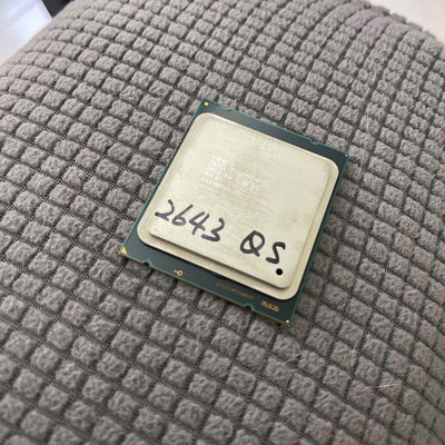 Intel Xeon E5-2643 3.3G confidential 4核 8T 130W 現貨