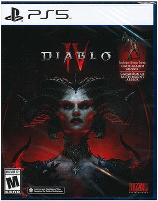 [裘比屋]全新現貨 PS5 暗黑破壞神 4 Diablo IV 中文版 962