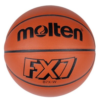 【綠色大地】MOLTEN 7號籃球 室內合成皮籃球 B7X-W 籃球 合成皮籃球 室內籃球 8片貼合成皮 配合核銷