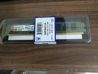 Kingston 金士頓 4GB DDR3-1600 桌上型終保記憶體 低電壓1.35V(KVR16LN11/4)