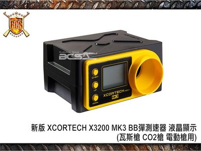 【BCS武器空間】新版XCORTECH X3200 MK3 BB彈測速器液晶顯示 瓦斯/CO2/電動槍用-BD00003