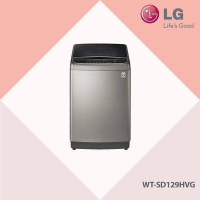 〝LG 樂金〞直立式變頻洗衣機(極窄版) 不鏽鋼銀 12公斤洗衣容量 WT-SD129HVG 歡迎私訊議價