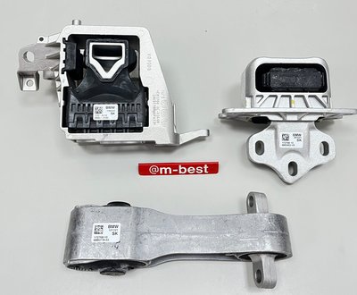 MINI F56 F60 13- B38 引擎腳 左+右+變速箱腳 自排 (3件套餐)(原廠貨) 22118835572