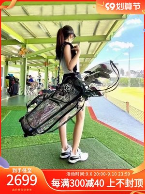 新款OMNIX高爾夫球包透明球包限量升級版炫彩GOLF時尚網紅潮包滿額免運
