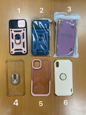 二用手機支架手機殼不發黃 防摔殼 適用於蘋果iPhone XS Max 手機殼  保護殼二手-全新都有